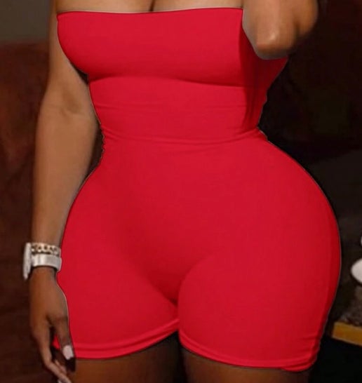 Red Body sexy bodysuit