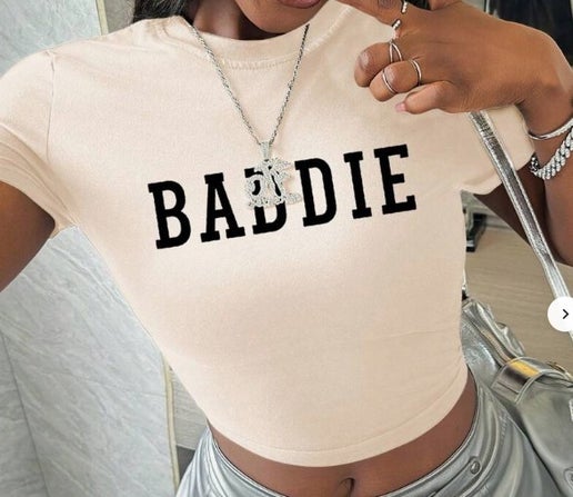 White Baddie Shirt